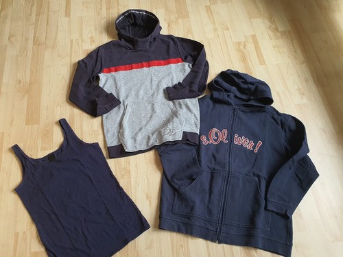 Tlg jungen set 164 hoodie - 3-tlg.,